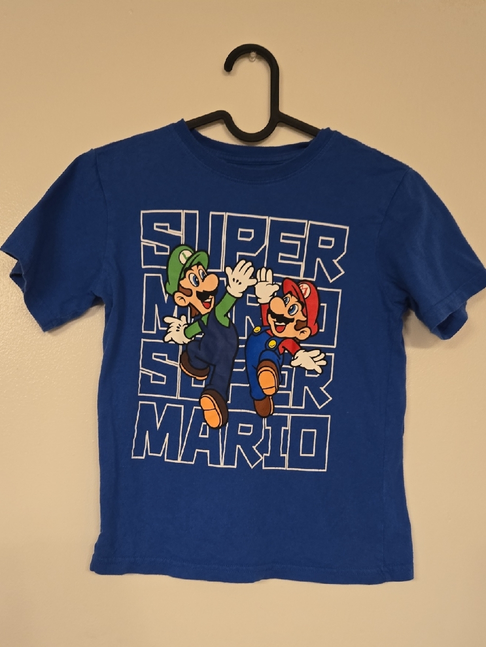 Nintendo Royal Blue Super Mario Graphic Tee